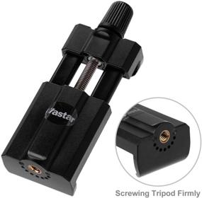 img 3 attached to Адаптер для мобильных телефонов Vastar Mobile Phone Mount Tripod - универсальный держатель смартфона для штатива, черного цвета.