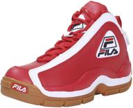 fila grant sneaker: stylish white 👟 pointsettia men's shoes in fashion sneakers collection logo