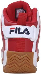 img 1 attached to Fila Grant Sneaker: Stylish White 👟 Pointsettia Men's Shoes in Fashion Sneakers Collection