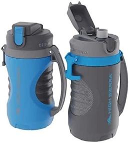 img 2 attached to 🏞️ High Sierra na1 Sport Jugs, 1.89 L (64 oz), Double Walled Insulation, 2-Pack Blue/Gray - Buy Now!