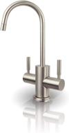 💧 apec water systems faucet-hc-wst-np instant hot & cold ro drinking water dispenser, brushed nickel logo