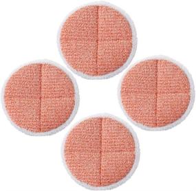 img 4 attached to 🧹 Set of 4 Heavy Scrub Mop Pads Replacement for Bissell Spinwave 2039A 2315A 2037 2124 Series Powered Hard Floor Mop