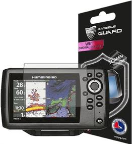 img 4 attached to 📱 Защитная пленка для экрана IPG Helix 5 Chirp - Chirp DI - Chirp SI62 GPS FISHFINDER | Невидимая пленка | Защита | Пожизненная гарантия | Не образует пузырей | Совместима с HUMMINBIRD