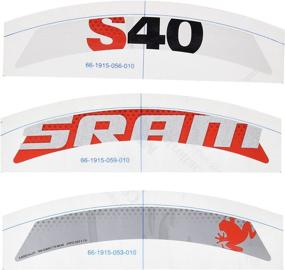 img 1 attached to SRAM Decal Set Carbon Clincher Wheel Sports & Fitness for Cycling