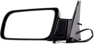 🚚 scitoo towing mirror - driver side | chevy/gmc pickup truck & suv | 1988-1998 | power adjustment logo