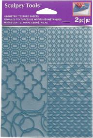 img 4 attached to 🔶 Sculpey AS2007 Texture Sheet Geometric Crafting: Enhance Your Art with Stunning Geometric Patterns