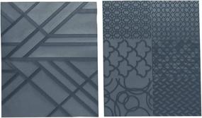 img 2 attached to 🔶 Sculpey AS2007 Texture Sheet Geometric Crafting: Enhance Your Art with Stunning Geometric Patterns