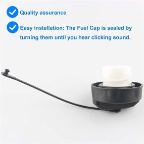 img 2 attached to 1711A004 Gas Cap Replacement - Compatible with Mitsubishi Eclipse, Endeavor, Galant, Outlander, and Outlander Sport (2004-2019)