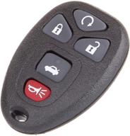 eccpp keyless entry remote key fob pack - saturn aura sky, buick allure lacrosse, chevy malibu cobalt, pontiac g5 g6 pursuit solstice grand prix - kobfor gt04a (pack of 2) logo