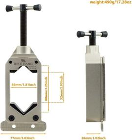 img 2 attached to 🚲 Bikehand Oversized Bicycle Fork and Seatpost Cut Saw Guide: Streamline Your Bike-Building Process