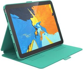 img 1 attached to 📱 Speck BalanceFolio iPad Case and Stand for 11-inch iPad Pro, Tropic Teal - Sleek Protection and Versatile Stand Functionality