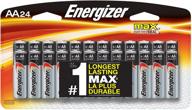 🔋 energizer aa batteries, max alkaline double a battery (pack of 24), e91bp-24 logo