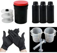 📸 complete b&w film darkroom kit: develop, process, and store with efficiency - 120 135 film developing tank, spiral reel, chemical bottle equipment logo