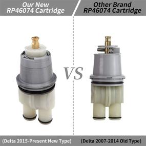 img 3 attached to 🚿 High-Quality RP46074 Shower Cartridge for Delta Shower and Tub 13/14 Series: Reliable Delta Monitor Shower Parts & Universal Valve Cartridge Assembly