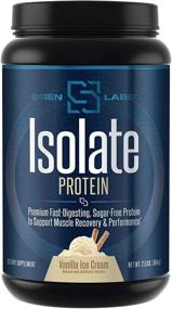 img 1 attached to SirenLabs Isolate Protein Vanilla Cream
