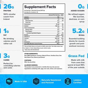 img 2 attached to 🍌 Legion Casein+ Banana Cream Pie: Pure Micellar Casein Protein Powder for Pre-Sleep Muscle Recovery