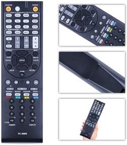 img 3 attached to 📱 The New RC-898M Replacement Remote Controller Enhances ONKYO AV Receiver Compatibility. Ideal for TX-NR747, TX-NR545, and TX-NR646 models.