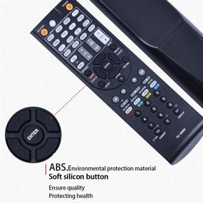 img 1 attached to 📱 The New RC-898M Replacement Remote Controller Enhances ONKYO AV Receiver Compatibility. Ideal for TX-NR747, TX-NR545, and TX-NR646 models.