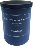 🕯️ fearless black scentsational candle logo