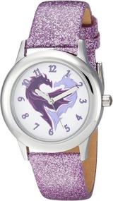 img 4 attached to DISNEY Descendants Quartz Stainless Casual Girls' Watches in Wrist Watches