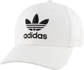 img 4 attached to Stylish adidas Originals Men's Trefoil Structured Precurve Cap - Unleash Your Urban Style