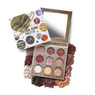 💫 dazzling dito 9 color saturn eyeshadow palette: matte and shimmer shades, waterproof with mirror - perfect festive gift for wife, lover, and mother logo