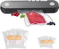 🔒 seecool automatic vacuum sealer machine with 10 bags - intelligent food vacuum sealer with 3 dry & moist food modes and led indicator lights for vegetables, fruits, meat, fish, nuts, and more логотип