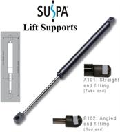 🔧 suspa c16-19568 15.67-inch gas prop/strut, 40 lbs - set of 2 logo