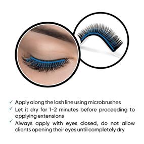 img 2 attached to 💎 Stacy Lash Eyelash Extension Primer / Cleanser: Increase Bonding Power & Retention for Semi Permanent Extensions - Protein Oil Remover / Pretreatment (1.35fl.oz/40ml)