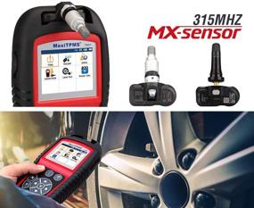 img 1 attached to 🔧 Autel MaxiTPMS TS601: Advanced OBDII Code Reader and TPMS Sensor Relearn Reset Activate, with Enhanced ECU Reprogramming Functionality