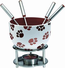 img 1 attached to 🐾 Cute and Playful Cat Paws Chocolate Fondue Set - Orka Delights!