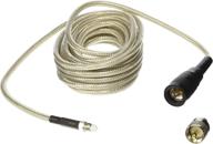 📡 18ft wilson antenna 305-830 coax cable - enhanced with pl-259/fme connectors - belden logo