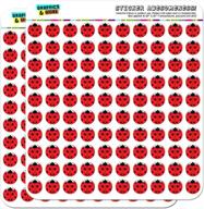 🐞 ladybug insect 0.5" planner calendar scrapbooking crafting stickers - opaque logo