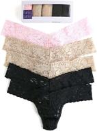 hanky panky signature thong 5 pack logo