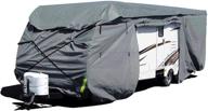 🚗 budge toy hauler rv covers for toy hauler rvs up to 29ft long (polypropylene, gray), 301 to 396 inches long (rvrb-52) logo