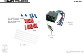 img 2 attached to 🔌 SCOSCHE Install Centric ICBW1BN - Совместим с BMW 1990-2002 - Полное базовое решение для установки стереосистемы после продажи