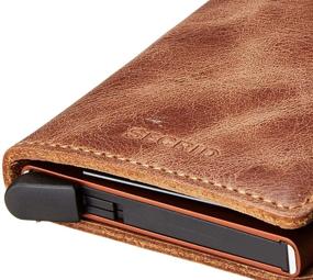 img 3 attached to 🧔 Secrid Men's Slimwallet Vintage Cognac Rust: Stylish and Functional Card Holder for the Modern Man