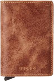 img 4 attached to 🧔 Secrid Men's Slimwallet Vintage Cognac Rust: Stylish and Functional Card Holder for the Modern Man