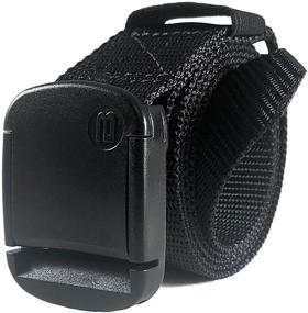 img 4 attached to 🔗 Small Unisex Nylon Belt with Adjustable Buckle