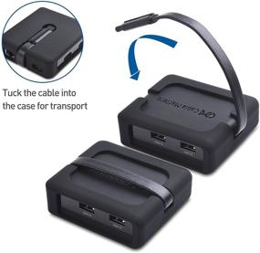 img 2 attached to 🔌 Cable Matters Dual Monitor USB C Hub with Dual 4K HDMI, 2X USB 2.0, Ethernet, 60W Charging - Thunderbolt 4 / USB4 / Thunderbolt 3 Port Compatible with Windows