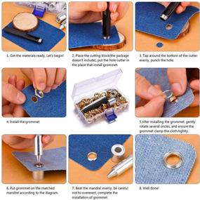 img 3 attached to 🔍 Grommet Eyelets Setting: Achieving the Perfect Diameter with Ease