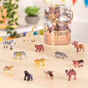 img 1 attached to 🦁 Assorted Miniature Terra Battat Animals
