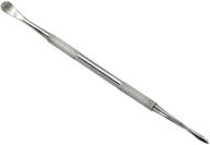 🔧 precision wax & clay sculpting tool: hts 155c6 stainless steel spear point & smoother scoop logo
