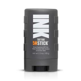 img 4 attached to INK Tattoo Sunscreen Stick - Ultra Protective SPF 50+ Formula (2.3 oz)