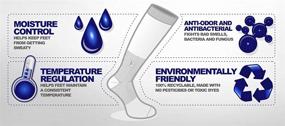 img 3 attached to 🏃 Optimize Performance and Recovery with Vitalsox Men's Compression Socks