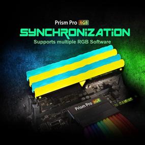 img 1 attached to V-Color Prism Pro RGB 32GB (2 X 16GB) DDR4 3200MHz (PC4-25600) Модуль памяти для настольного игрового компьютера Ram (TL1632816A-E6PRSWK)