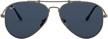 ray ban aviator titanium sunglasses demigloss logo