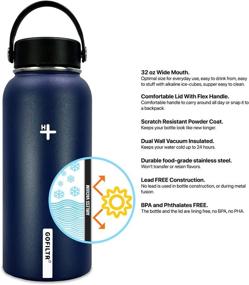 img 3 attached to GOFILTR Alkaline Hydration Insulated Stainless Outdoor Recreation