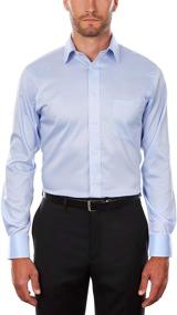 img 3 attached to Enhanced Comfort and Flexibility: Chaps Regular Stretch Collar Sleeve Men's Clothing