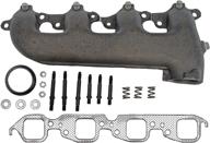 🔧 dorman 674-159: high-quality driver side exhaust manifold kit for chevrolet/gmc models, in sleek black logo